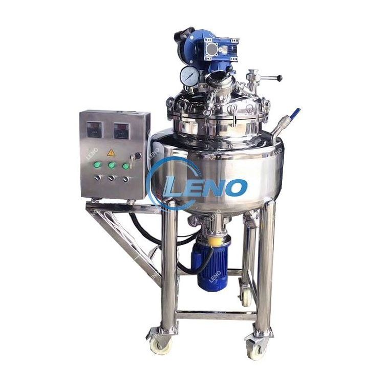 Single Glass Tank Ultrasonic Emulsifying Homogenizer Cbd Oil Extraction Machine