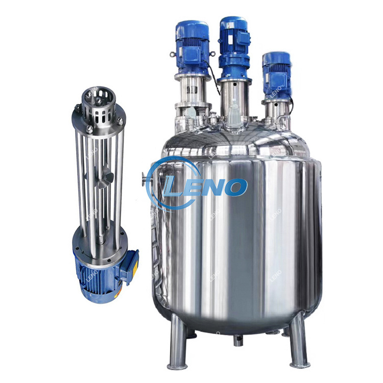 Industrial Shea Melting Mixer Machine Vegetable Oil Essential emulsifier for oil and water emulsion Electric Heating Mixing Tank