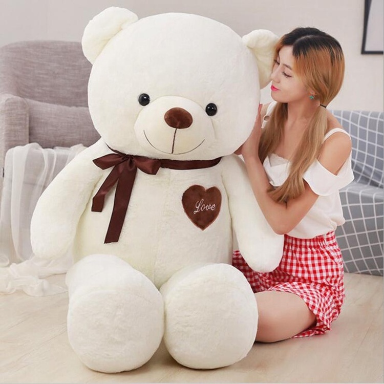 Factory Direct Sale Cheap Giant Soft Plush Teddy Bear Toys  unstuffed Animal Bear Skin