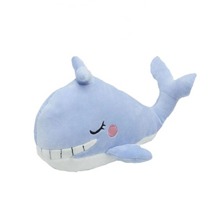 Whale Shark Plush Toy Cartoon Doll Soft Stuffed Animals Cushion Child Pillow 3 Colors Kids Toy Gifts Shark pillow whale