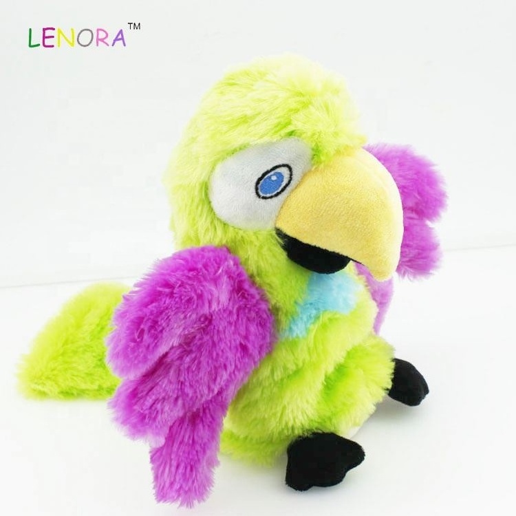 Hot sale high quality custom stuffed plush toy animal dog bear monkey sheep cow duck flying birds owen toy hand finger puppets