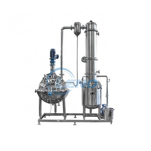 High Performance vacuum evaporator jam concentrator food grade milk honey water alcohol oil vaccum evaporation