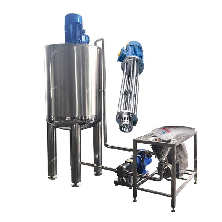 Food Grade Stainless Steel Pot Liquid Hand Soap Making Machine