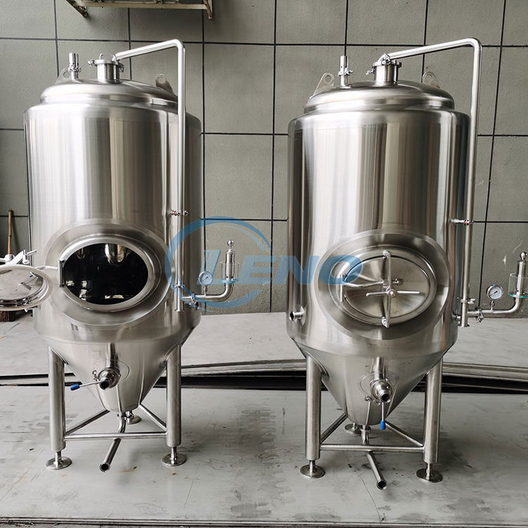 Stainless steel tank beer wine fermentation tank cooling jacketed conical fermenter 200l 500l 1000l 2000l 5000l 200gallons