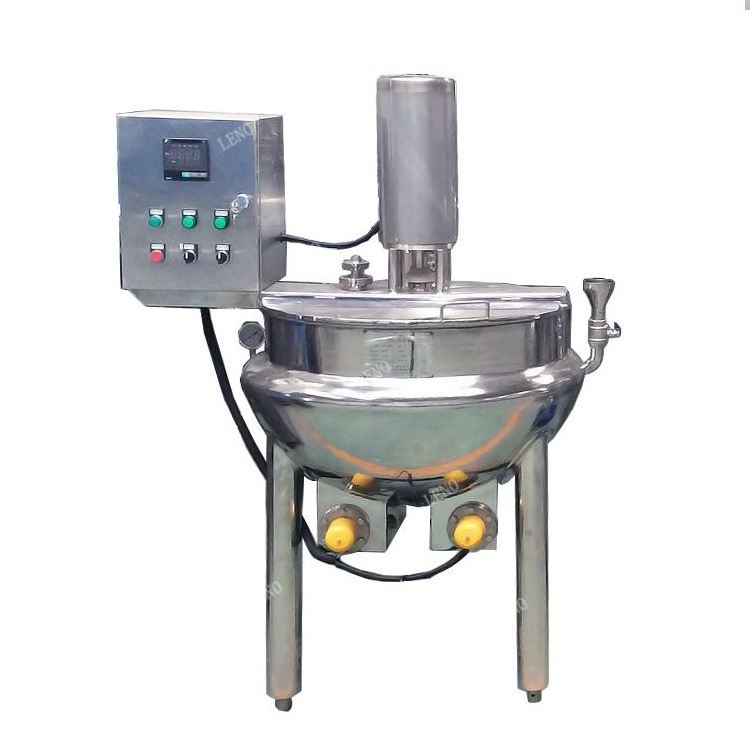 SS304 SS316L For Sauce Steam Jacketed Cooking Vat