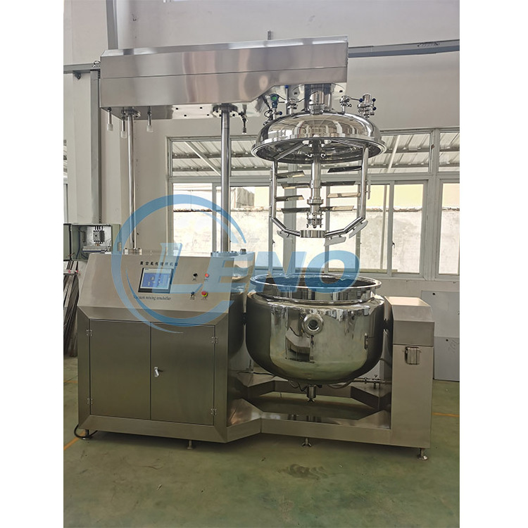 Food Grade Stainless Steel Vacuum Emulsion Mixer Chemical Liquid Emulsifier Mixing Tank