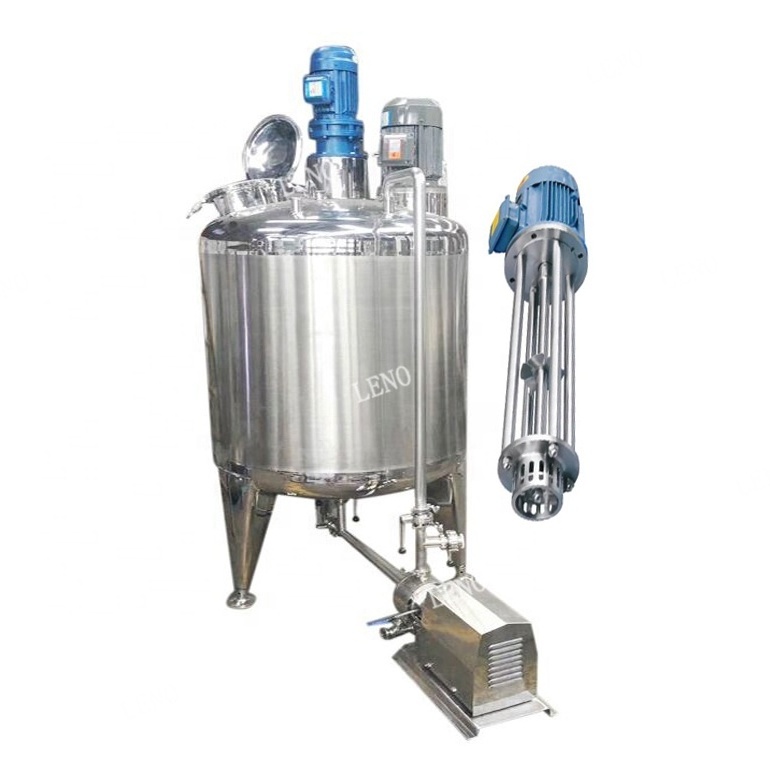 Food Grade Stainless Steel Pot Liquid Hand Soap Making Machine