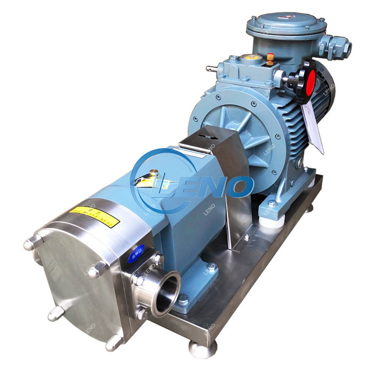 Stainless Steel Sanitary Lobe Pump for Food and Beverage Processing