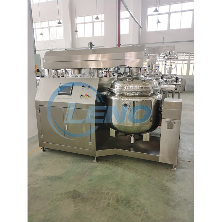 Food Grade Stainless Steel Vacuum Emulsion Mixer Chemical Liquid Emulsifier Mixing Tank