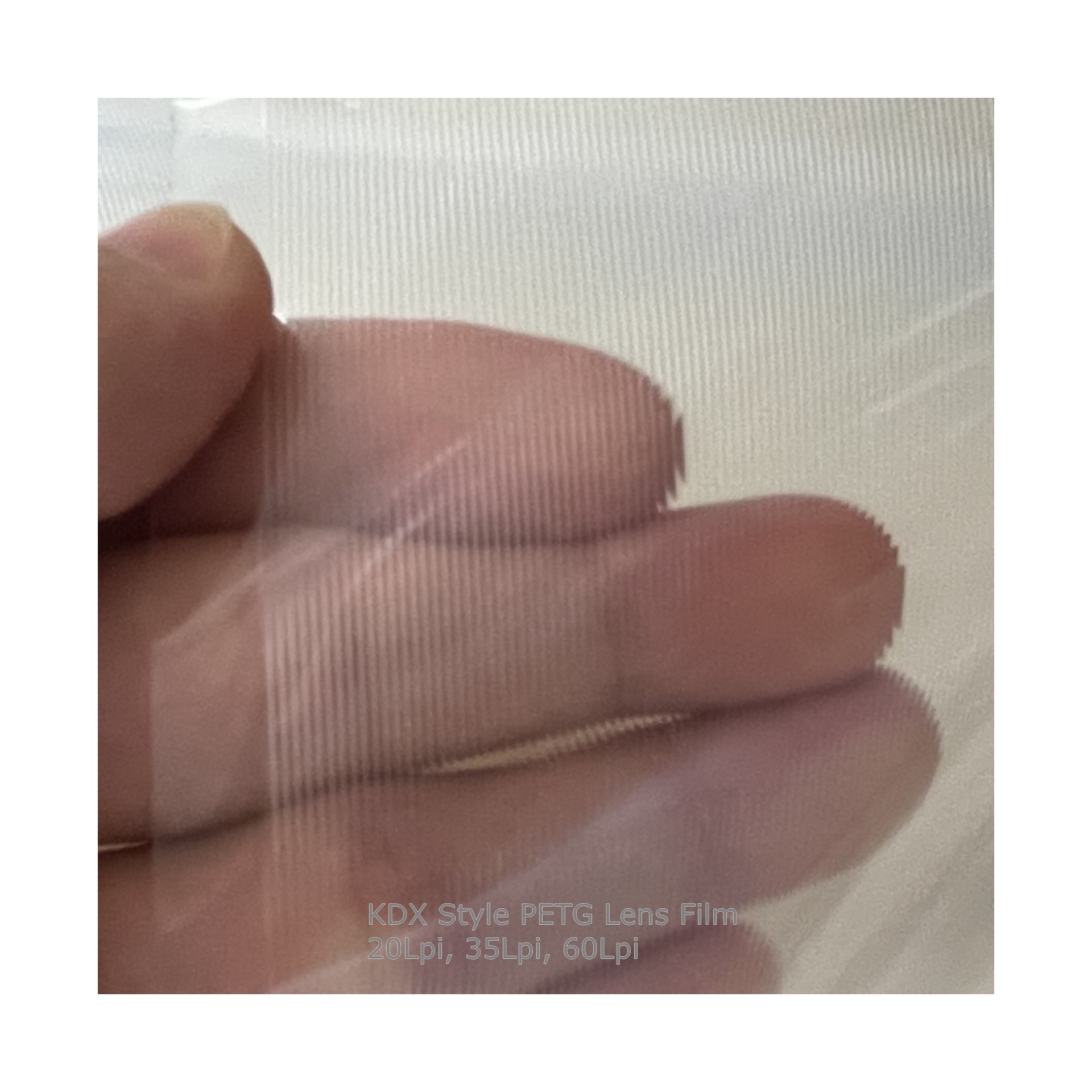 Best quality Lenticular sheet PETG lens flim plus PS Acrylic substrate for 3D picture lenticular poster 3D lenticular printing