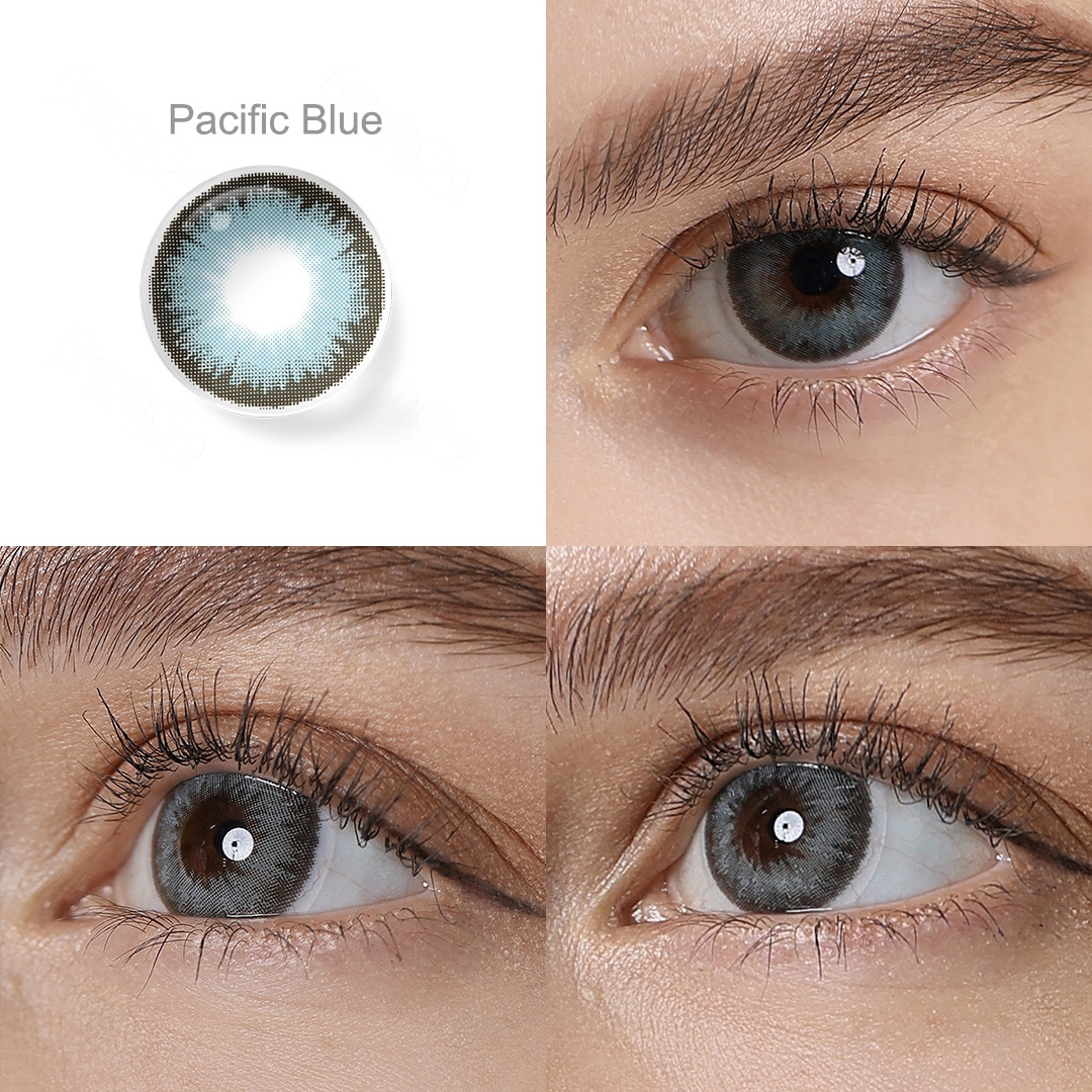 Free Sample Freshgo Colored Contacts Lenses Wholesale Eye Color Contact 1 Year Cosmetic Bella Diamond Estuche Lentes de Contacto