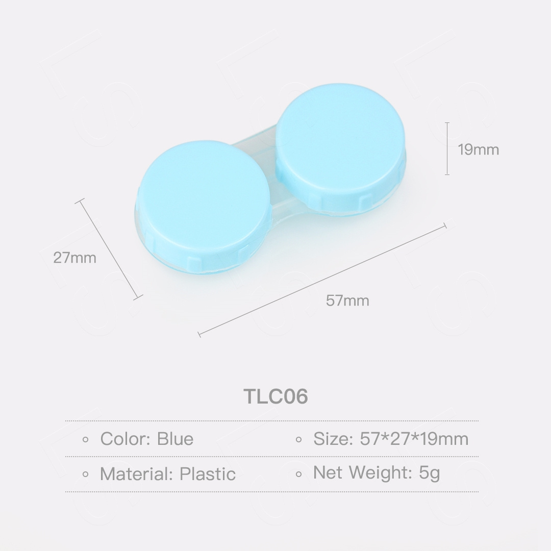 Wholesale Triangle Contact Lens Case Cheap Color Freshgo Contact Lenses Case Cute Lens Protection Case Kit De Lentes De Contacto