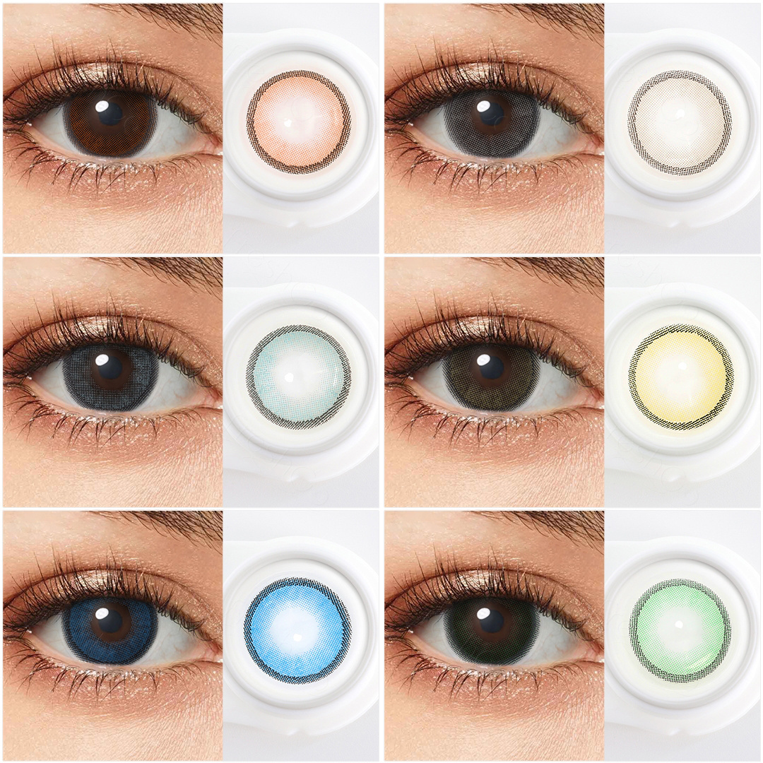 Free Shipping Colored Contacts Lens Freshgo Natural Color Contacts Wholesale 1 Year Colored Eye Lenses Eye Contact Colour