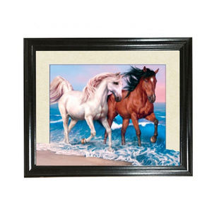 Horse 5D picture 3D lenticular printing 5D wallpaper picture for wall decoration