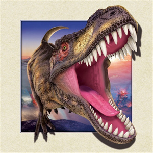 Dinosaur 5d lenticular picture 5d wallpaper picture for home use