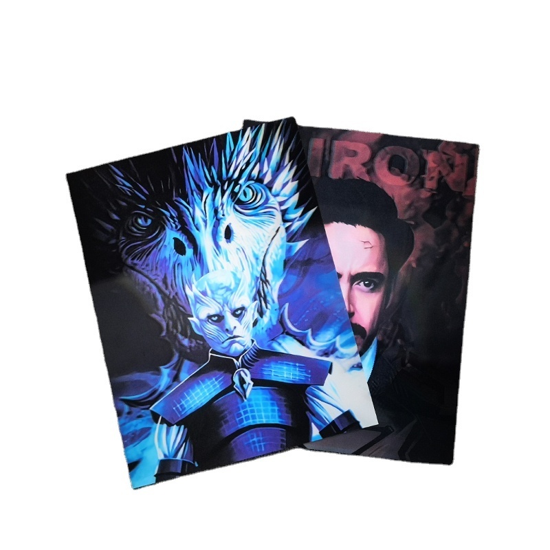 2023 Custom anime design 3D Lenticular Picture or Wall Art With/Without Frame 3D Lenticular Poster