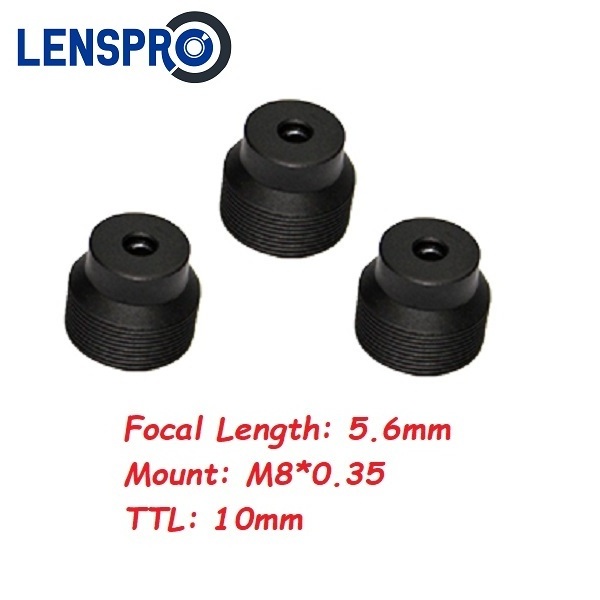 Short Camera Lens 5.6mm 5MP 1/2.7