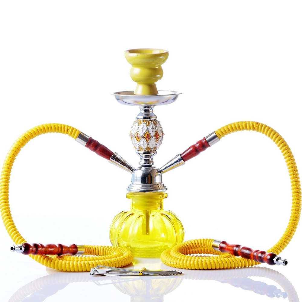 LENS Stainless Steel Tobacco Portable Shisha Hookah Shisha Accessories Glass Bowl Hookahs