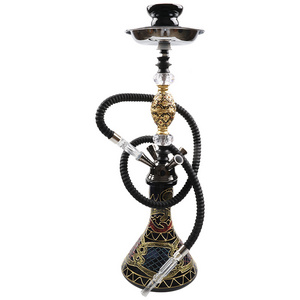 Faddish Style Middle Size  Glass Shisha Hookah Four-hose Hookah With Hookah bowl