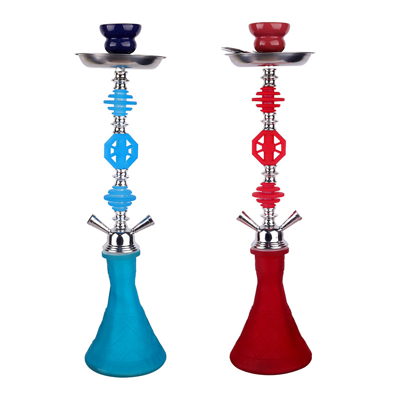 Wholesale  Shesha Hookah Kalian Sheesha Chicha Glass Pen Hookah Tips Kopf with 2 Hose