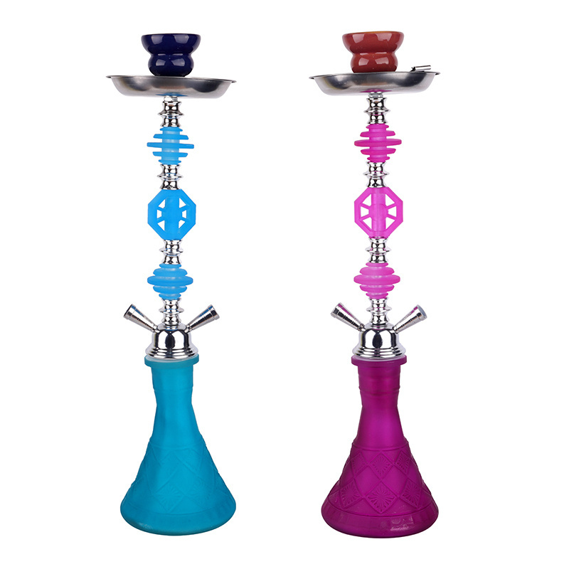 Wholesale  Shesha Hookah Kalian Sheesha Chicha Glass Pen Hookah Tips Kopf with 2 Hose