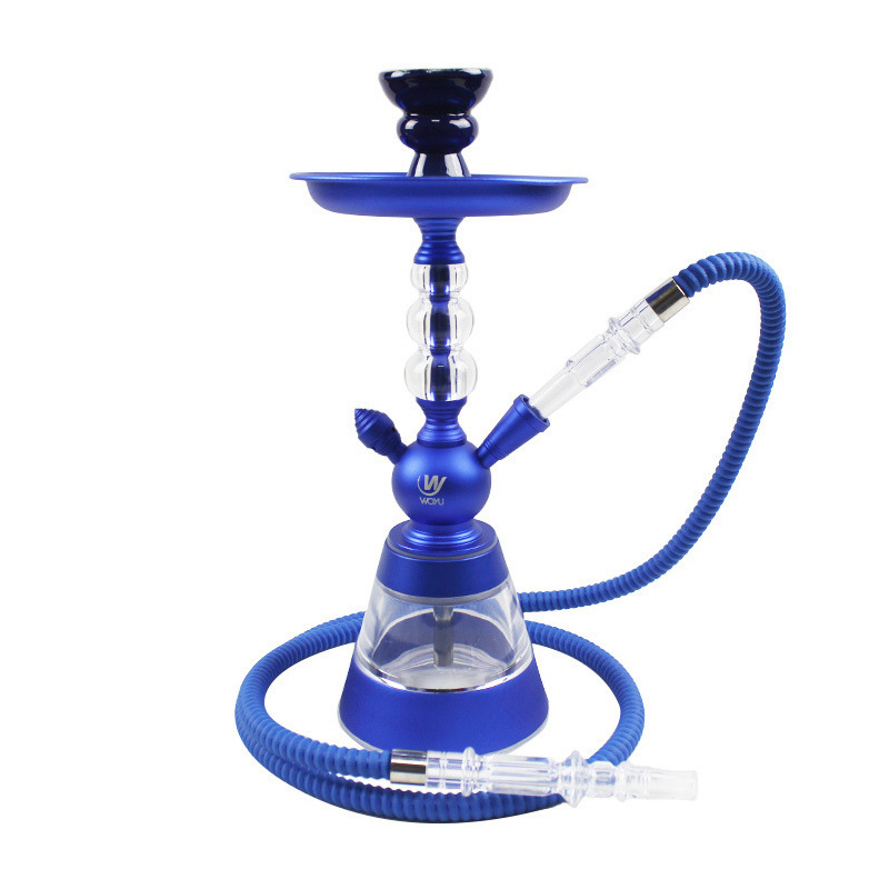 Lens Hot Sale Acrylic Metal Hookah With Plastic Silicone Hose