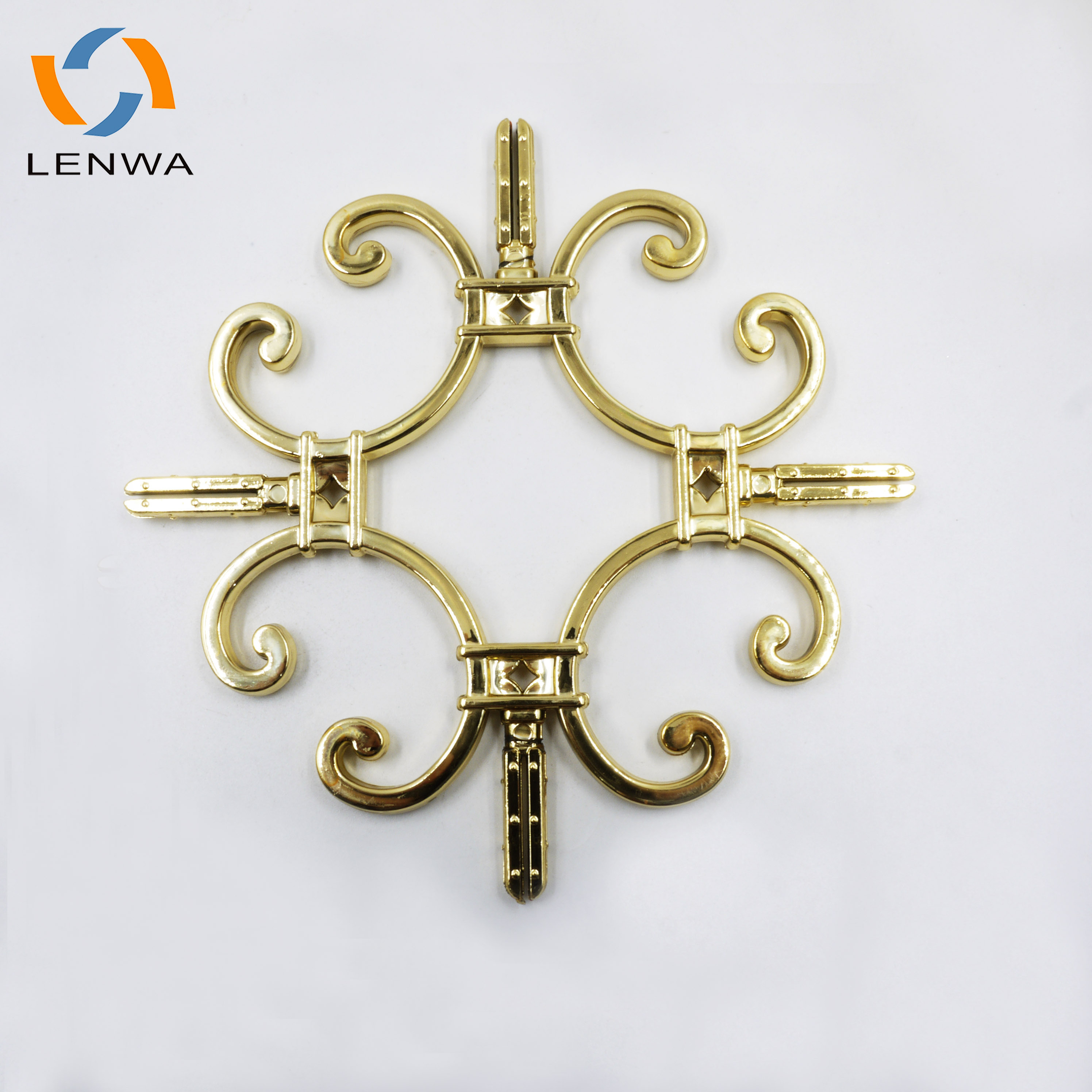 LENWA ALUMINIUM  double glazing windows and doors spacer georgian bar flower cross connector