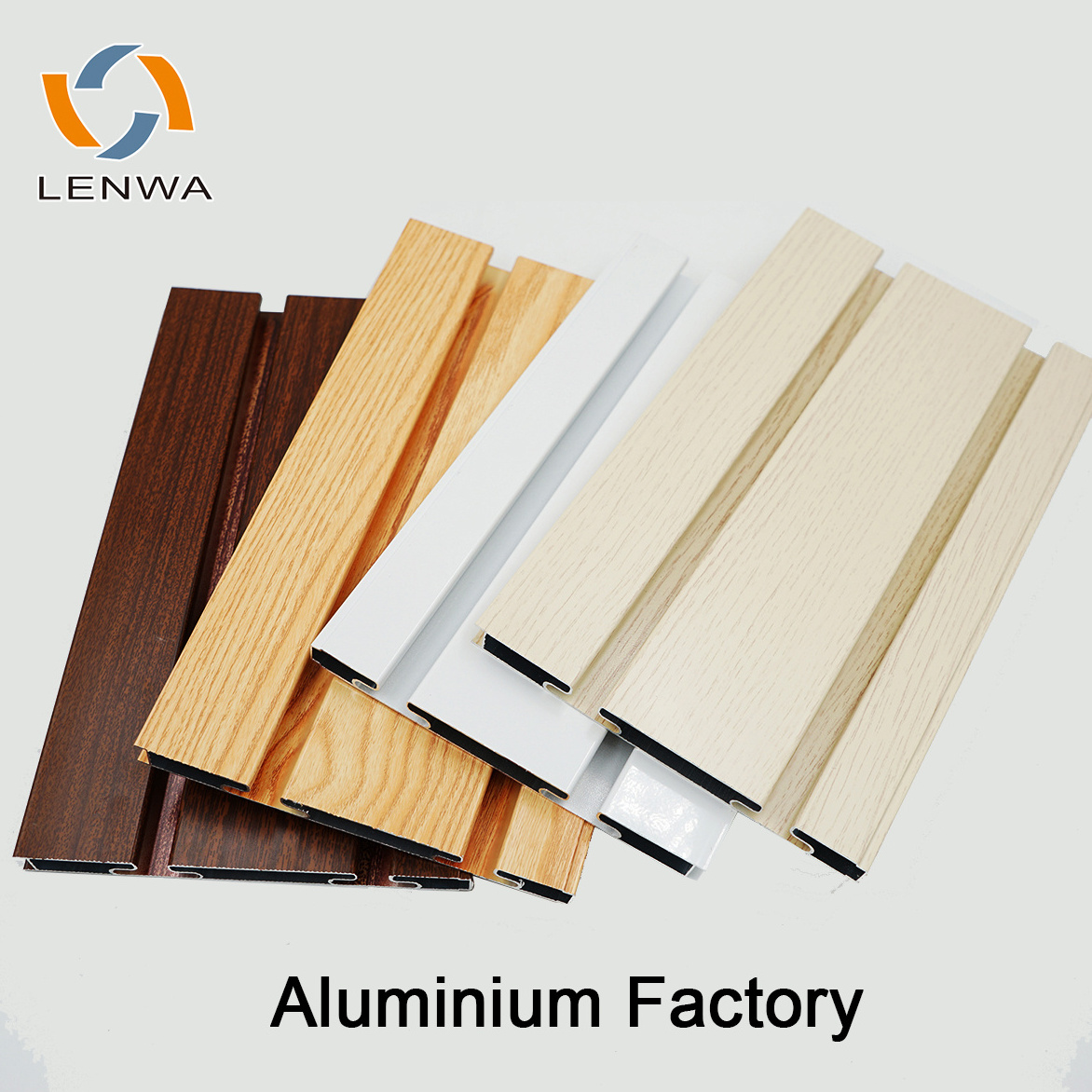 LENWA Factory Ready in Stock Super Market/Wharehouse/Shops Use Heavy Objects Hanging System Aluminum Slat Wall Panel