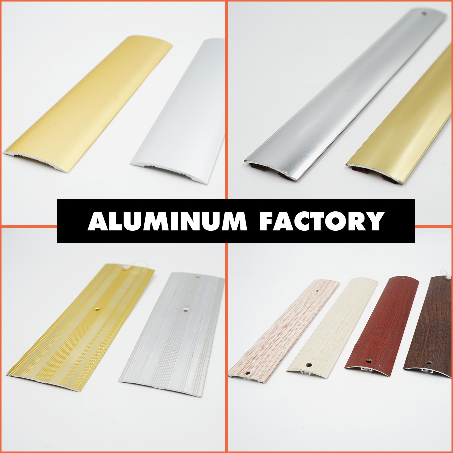 P11-4 LENWA ALUMINIUM Aluminum Floor Transition Strips Threshold