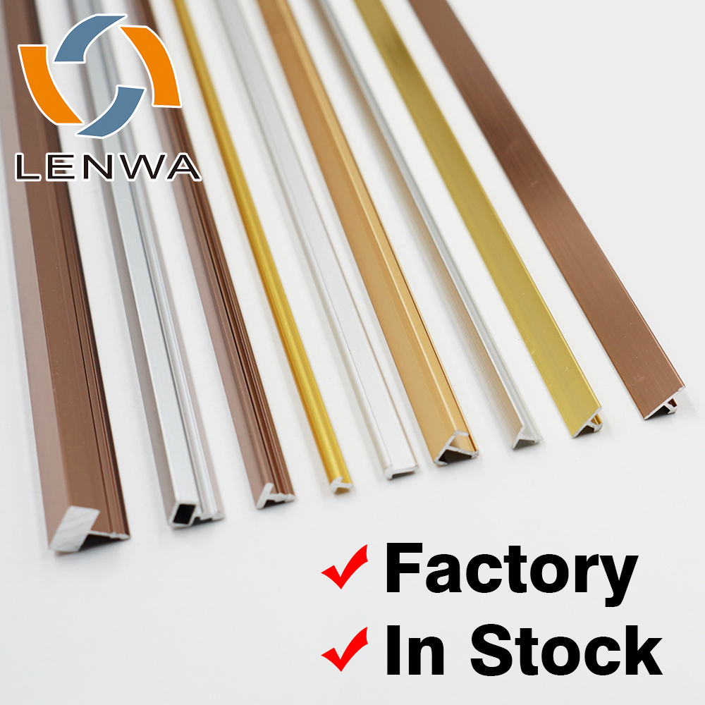 LENWA  ALUMINIUM Manufacturing Multi Size T Shape Molding trim for Home,Wall,Floor and Furniture Decoration