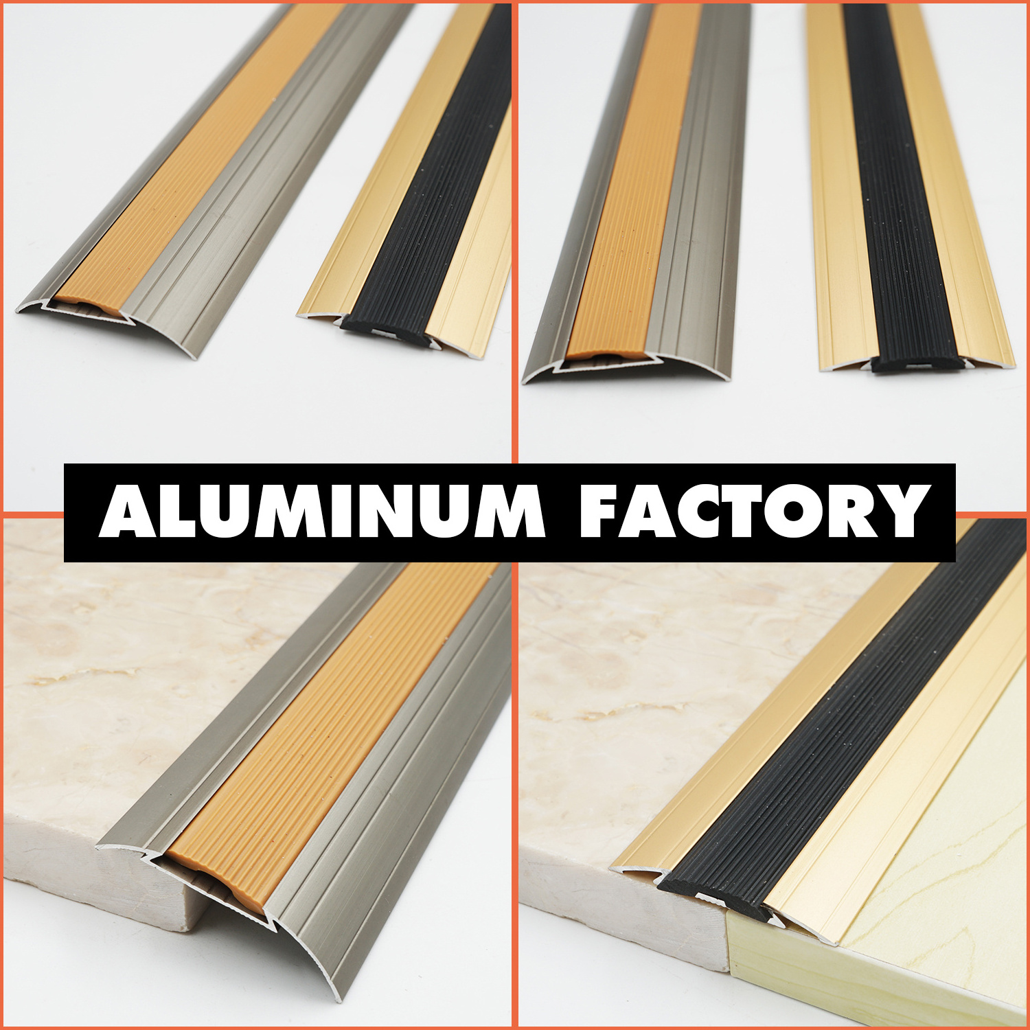 P11-4 LENWA ALUMINIUM Aluminum Floor Transition Strips Threshold