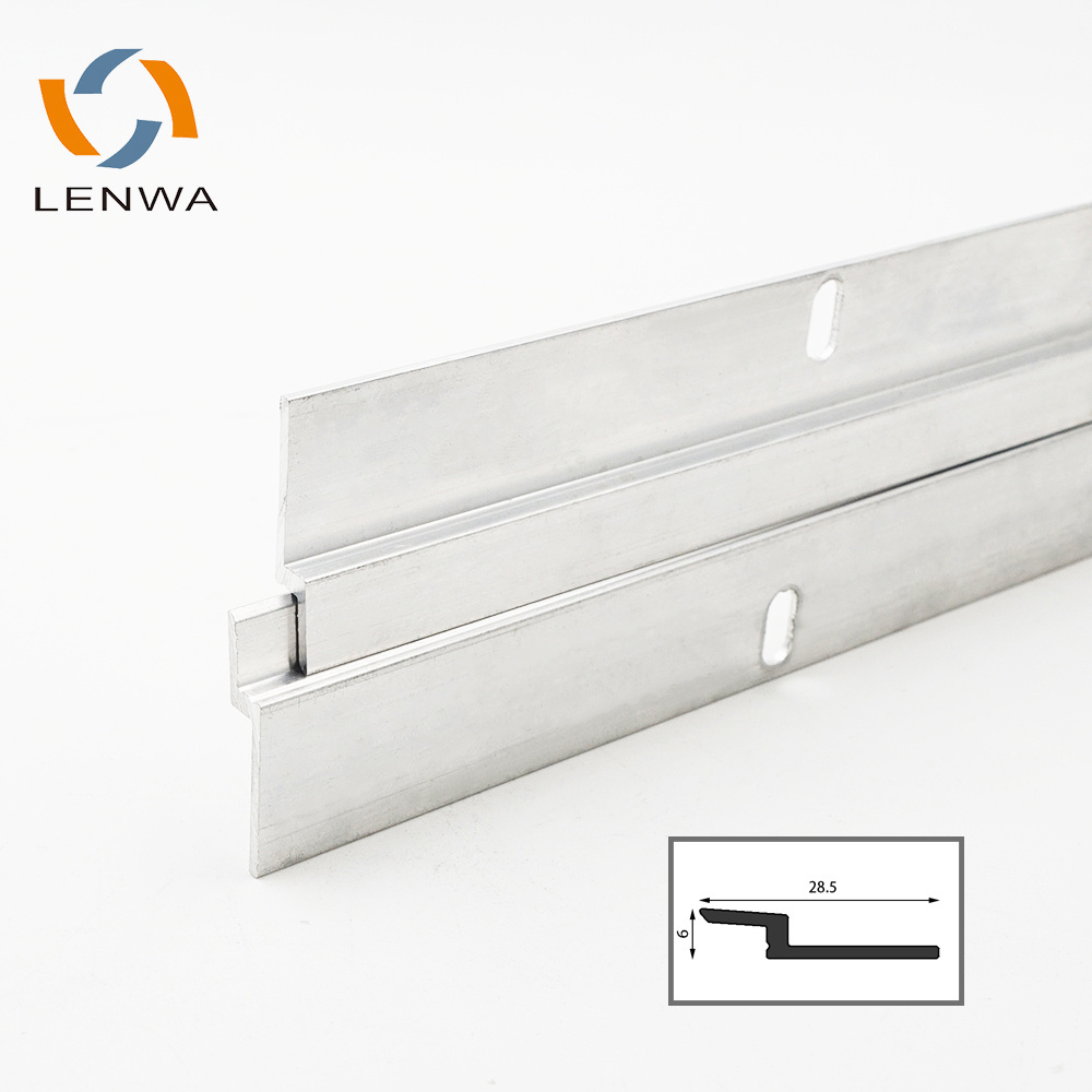 LENWA Factory Aluminum Z Clip Brackets for Interlocking Wall Mounting System