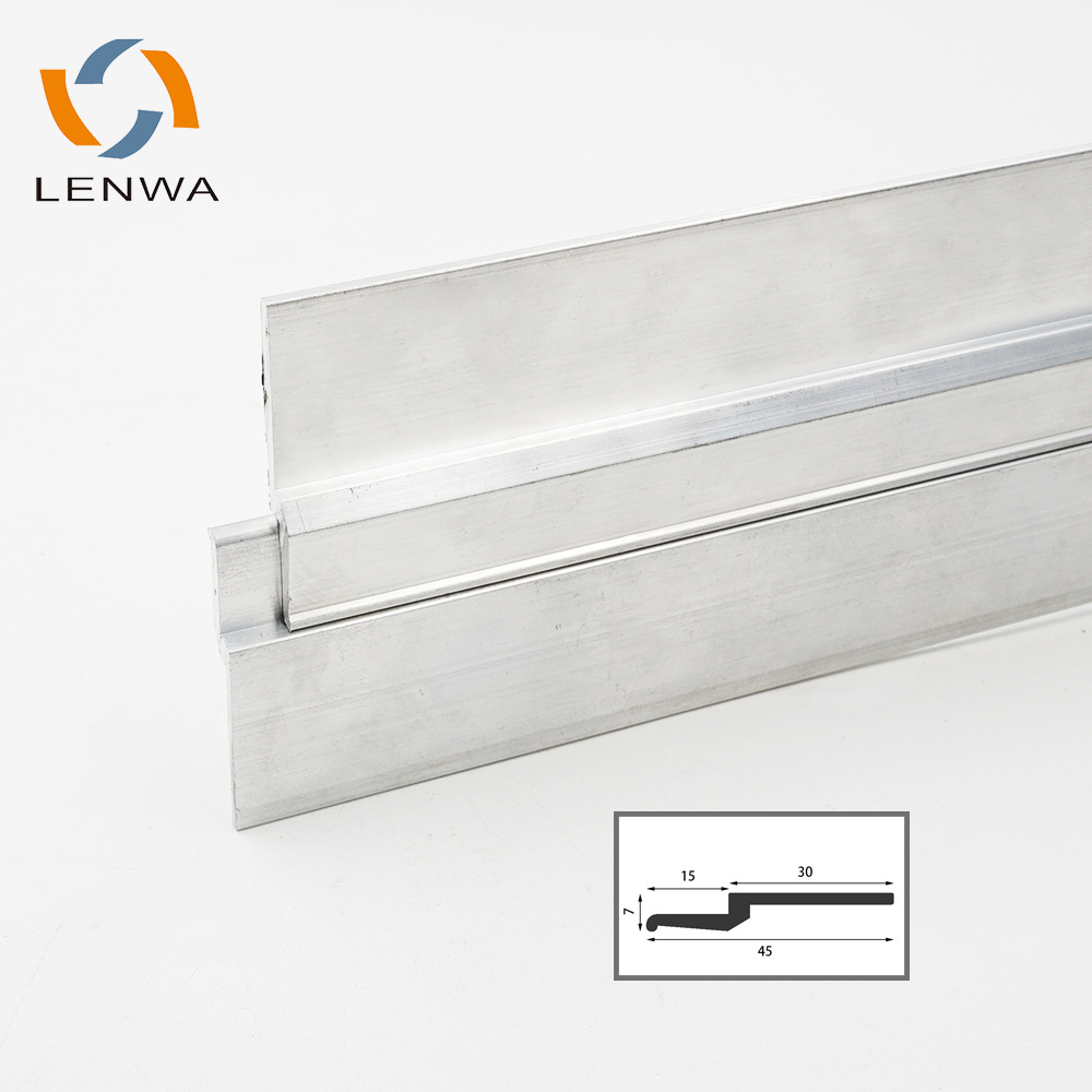 LENWA Factory Aluminum Z Clip Brackets for Interlocking Wall Mounting System