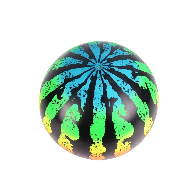 Customized Lenwave 9 and 6 inches synthetic rubber inflatable/water filling watermelon stress ball pvc beach water ball