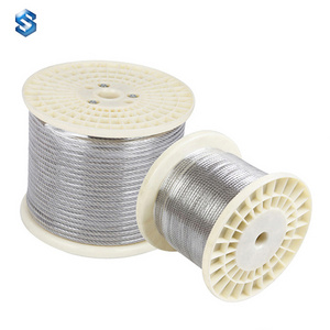 316 7x7  good quality  7*7 stainless steel wire rope 0.5mm stainless steel cable