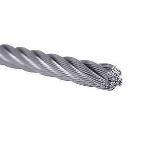 7x37 6mm High tensile stainless steel wire rope for Industry