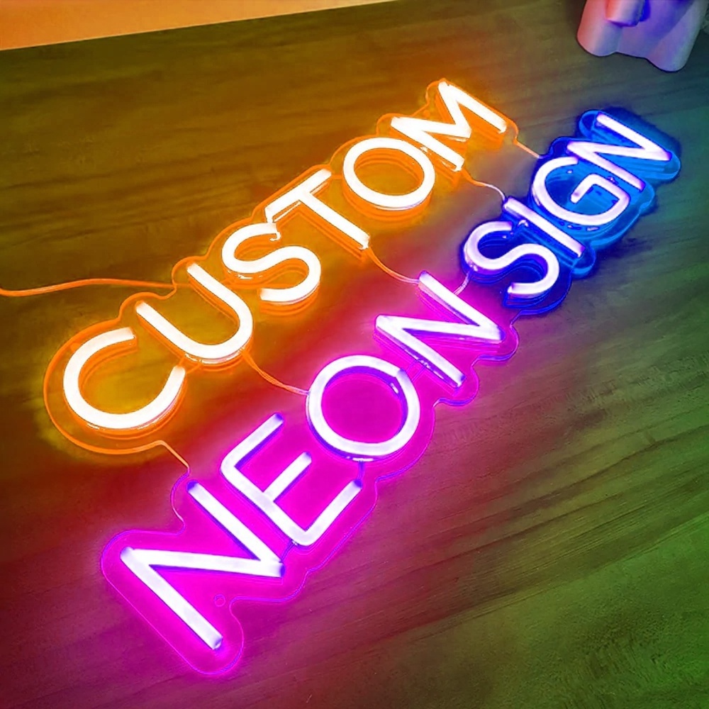 Dropshipping neon sign custom neon sign letter for neon art Wall decoration