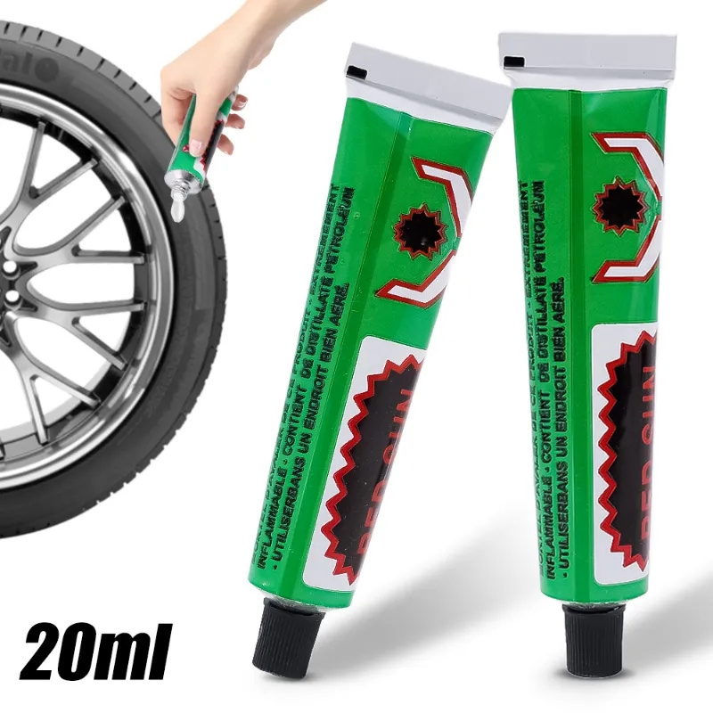 12g/20ml Tire Tyre Repairing Glue Car Motorcycle Bicycle Wheel Repairing Inner Tube Puncture Rubber Glue For Tires Tools Auto