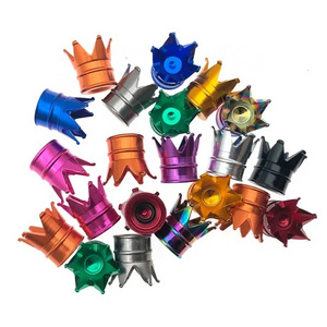 Aluminum Tyre Valve Stem Cover Air Dust Cap Tire Valve Truck Bike Wheel Rim Valve Stem Cap