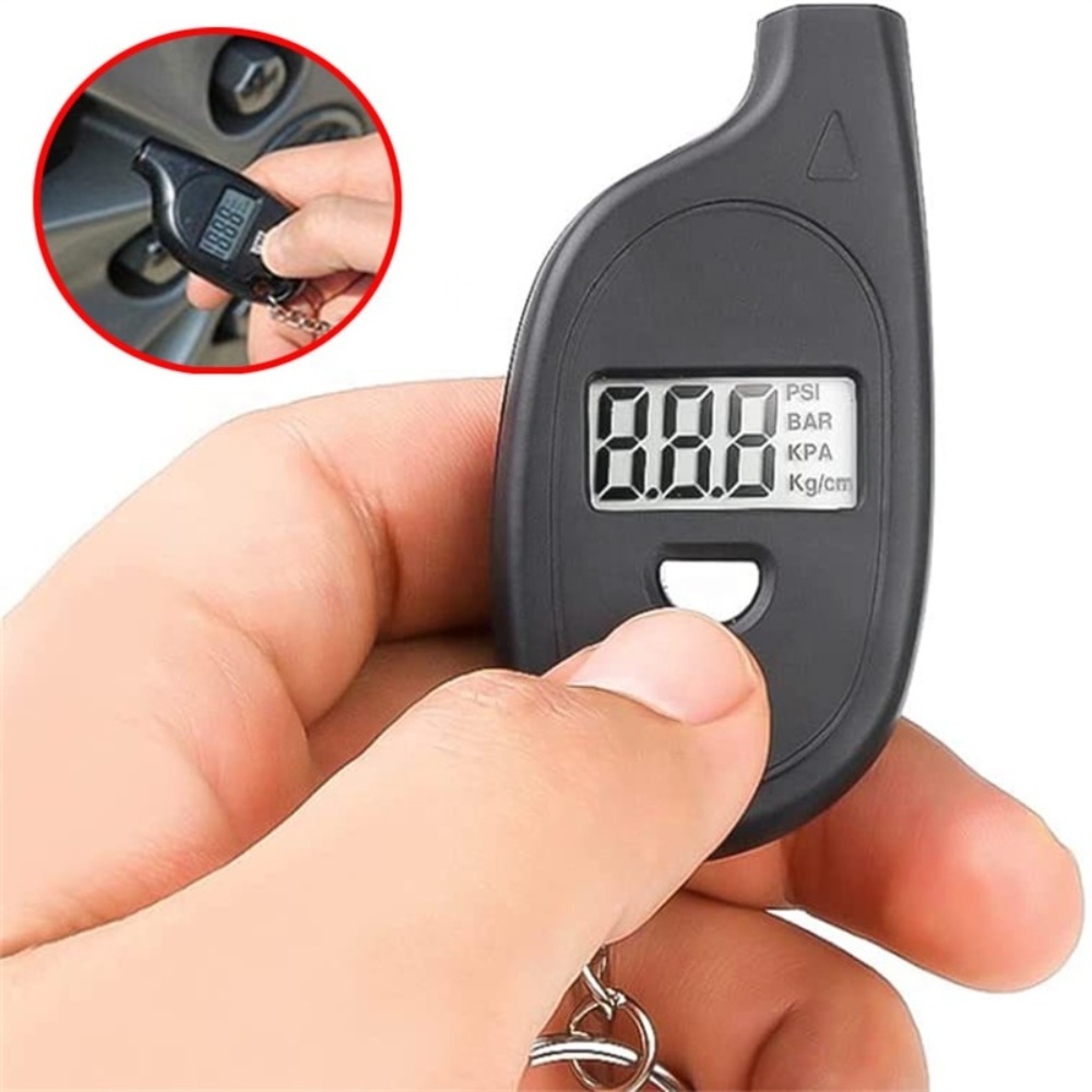 Digital Car Tire Tyre Air Pressure Gauge Meter LCD Display Procession Tool 3-150 PSI Safety Mini Digital Tire Pressure Gauge