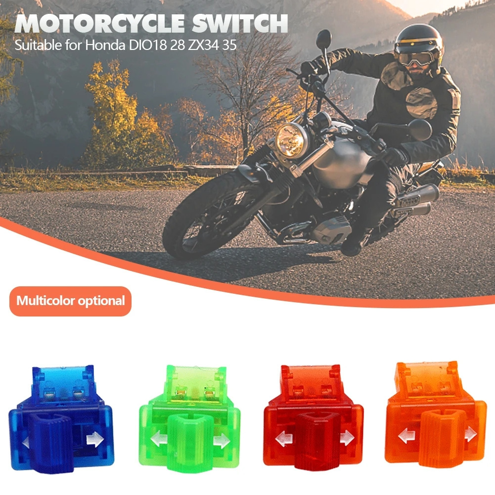 5Pieces Moped Scooter motorcycle Light Horn Dimmer Turn Starter Single Switch Push Button for GY6 Switches 50cc 125cc 150cc