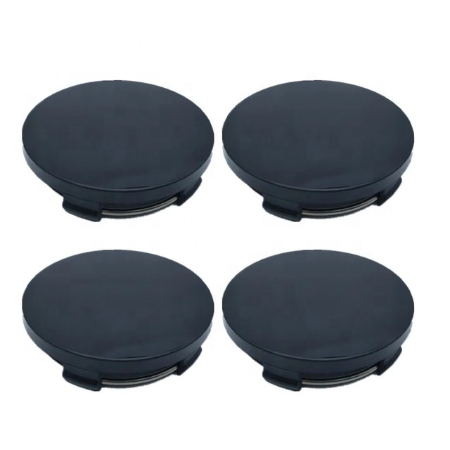 4PCS Car Wheel Center Cap 60mm Universal ABS Blank Wheel Hub Cover Car Wheel Tire Rim Center Hub Caps Decoration Car Accessories