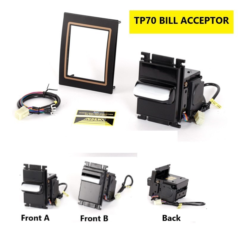 Bill Acceptor Tp70 P5 For POG  Bill Validator For POG 595 Pot O Gold Fire Link Note Acceptor