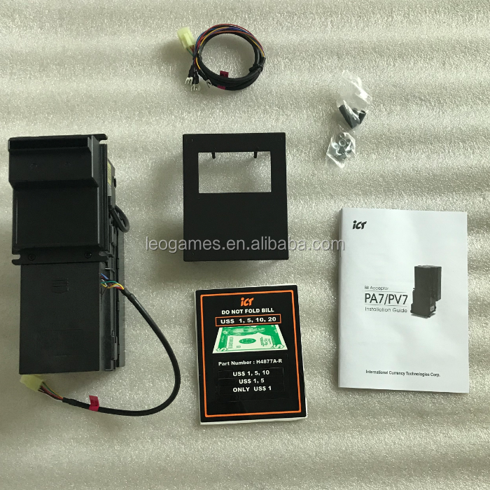 Bill Acceptor Tp70 P5 For POG  Bill Validator For POG 595 Pot O Gold Fire Link Note Acceptor