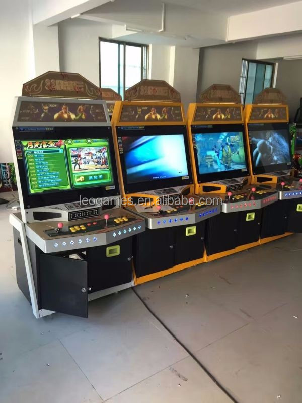 Arcade fighting new style Vewlix coin operated electronic 3D fighting arcade combat cabinet game machine with LED Cabinet