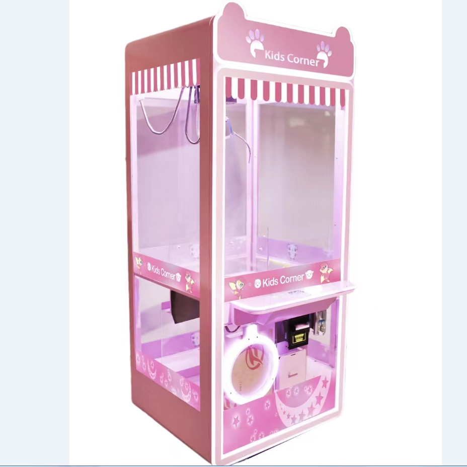 Wholesale Custom Coin Operated Toy Vending Arcade Claw Crane Machine  Bill Operation Doll Claw Machine With Bill Acceptor