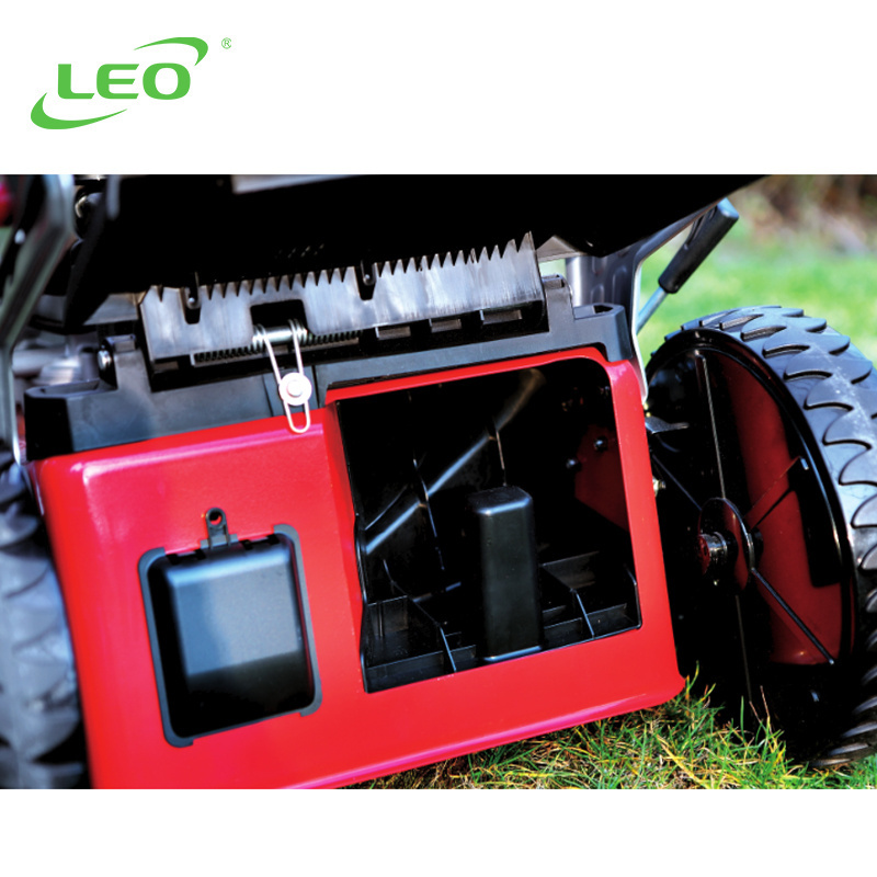 LEO LM51Z-2Ld Garden tools 20IN lawnmower Grass Cutter 3 In 1 Discharge Petrol Powered self propelled lawn mowers gasoline