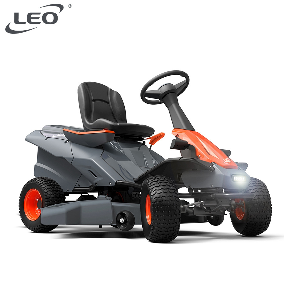 LEO LRM38Li Wholesale chinese lawn tractor ride on mower garden lawn mower for football fields