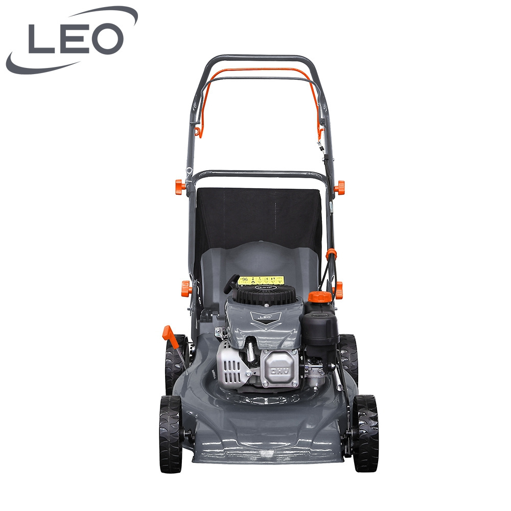 LEO LM46Z-L(NP130) Factory garden tools 4 Stroke Light weight self propelled Gas gasoline petrol lawnmower lawn mowers wholesale