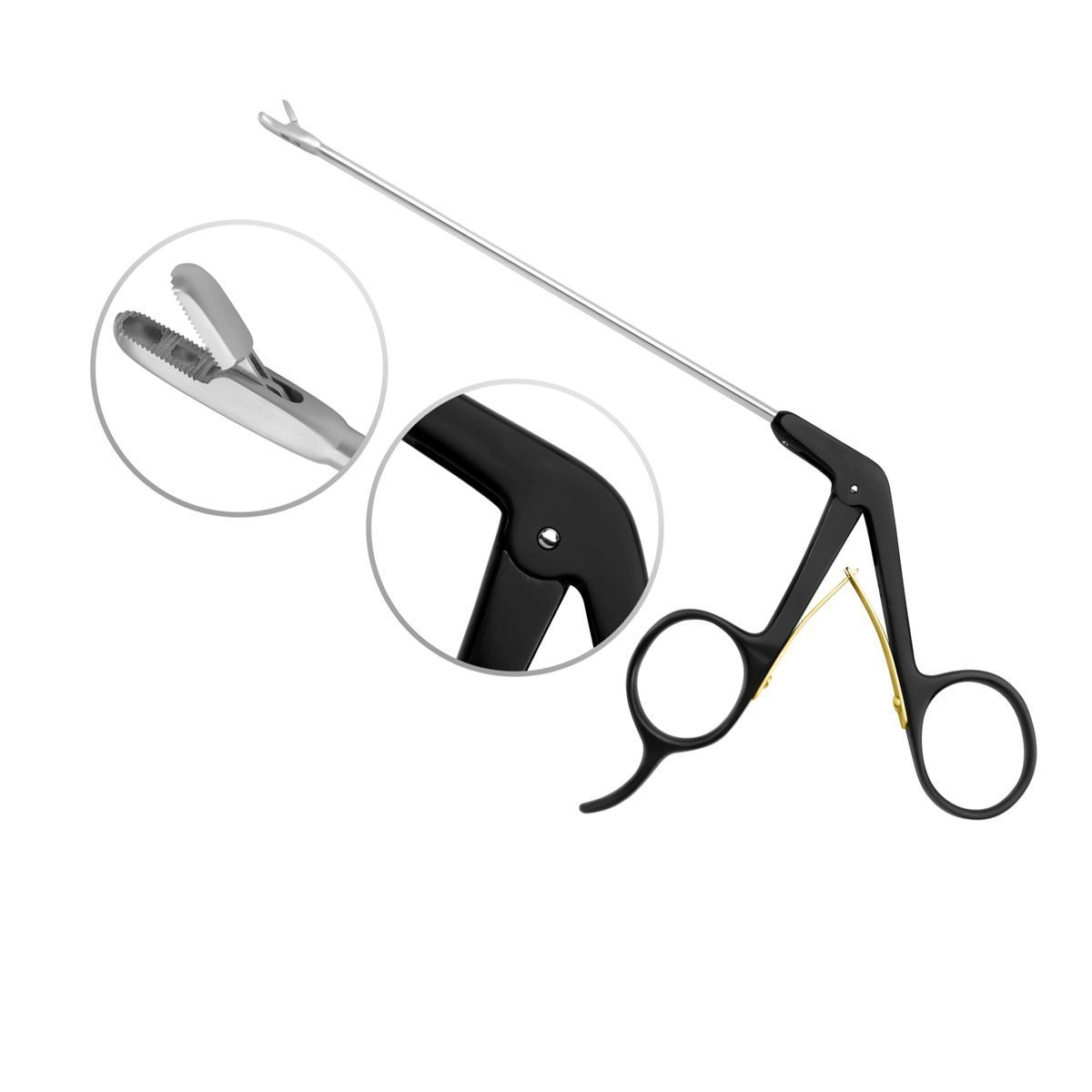 ARTHOPUNCH BLUNT GRASPER, Laparoscopic Bipolar Grasper Forceps Endoscopic Instruments